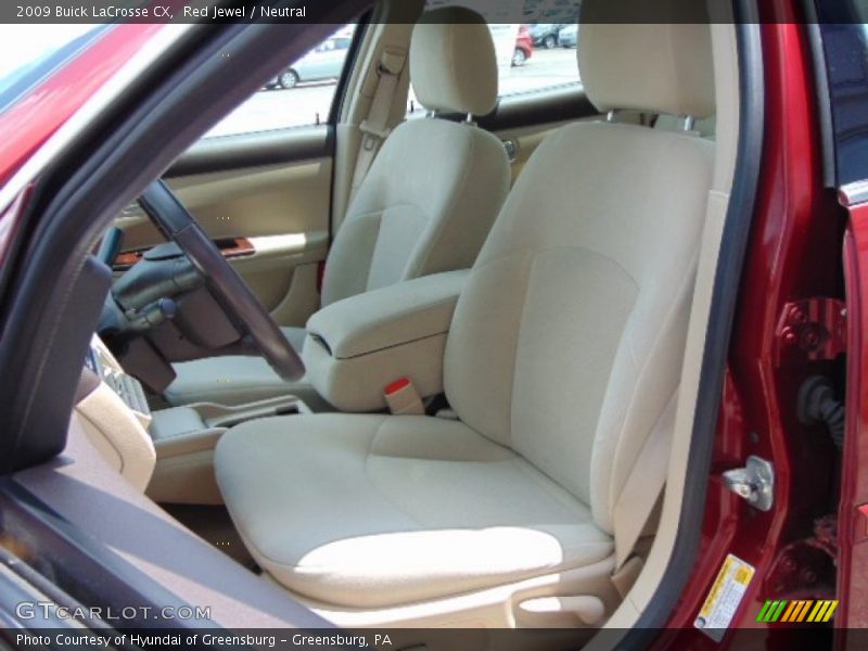 Red Jewel / Neutral 2009 Buick LaCrosse CX