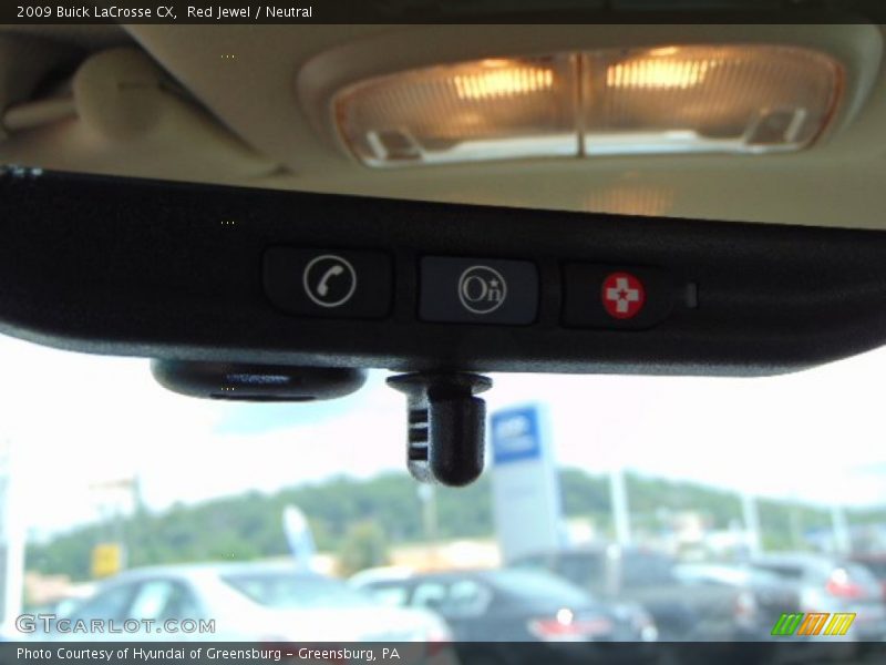 Red Jewel / Neutral 2009 Buick LaCrosse CX