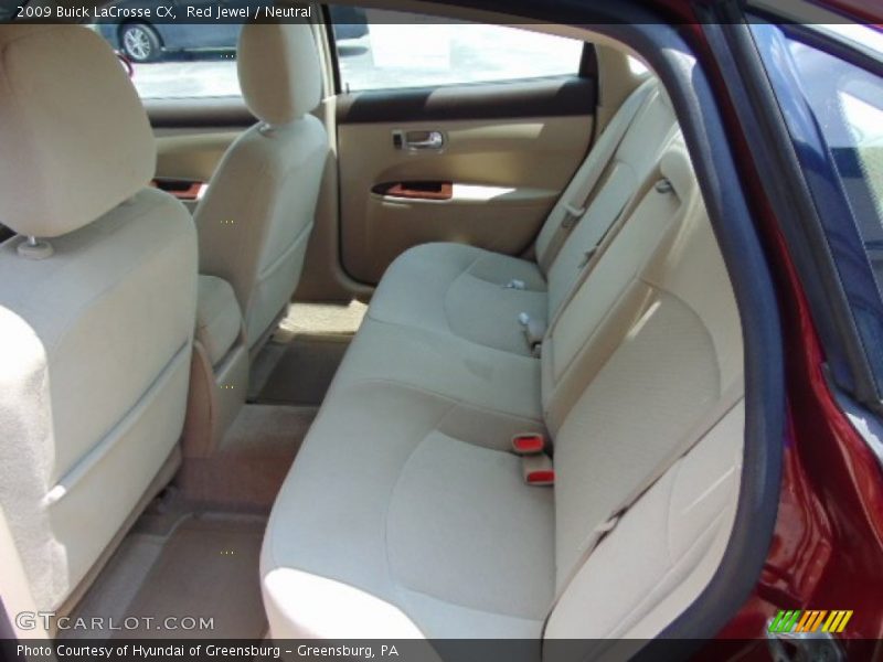 Red Jewel / Neutral 2009 Buick LaCrosse CX