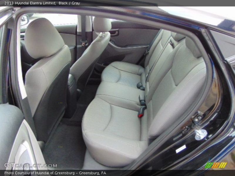 Black / Gray 2013 Hyundai Elantra Limited