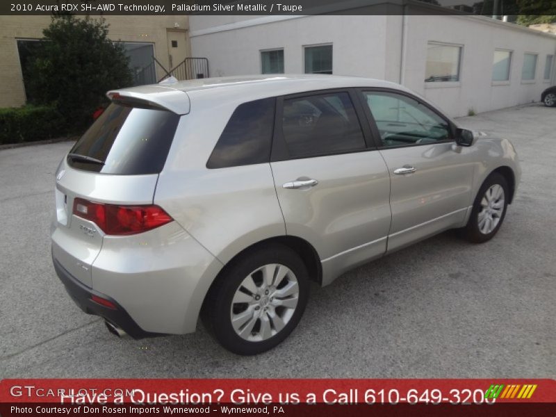 Palladium Silver Metallic / Taupe 2010 Acura RDX SH-AWD Technology