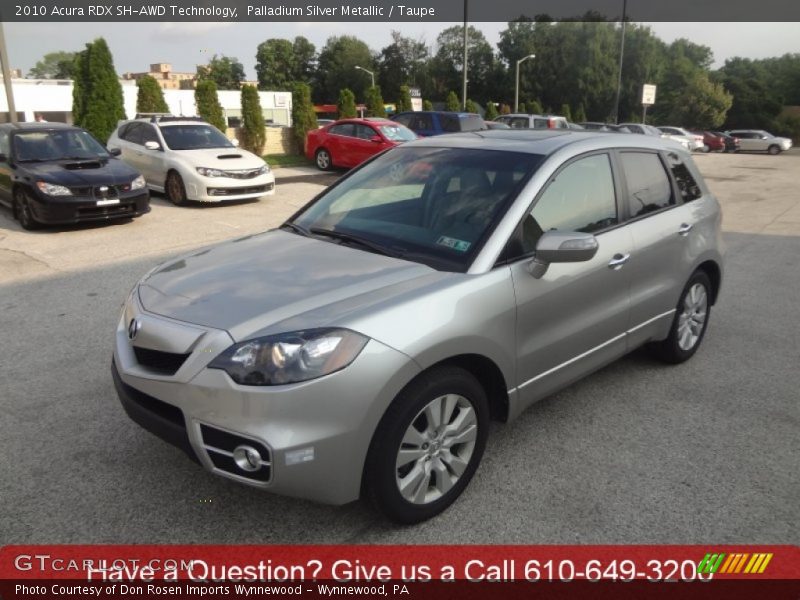 Palladium Silver Metallic / Taupe 2010 Acura RDX SH-AWD Technology