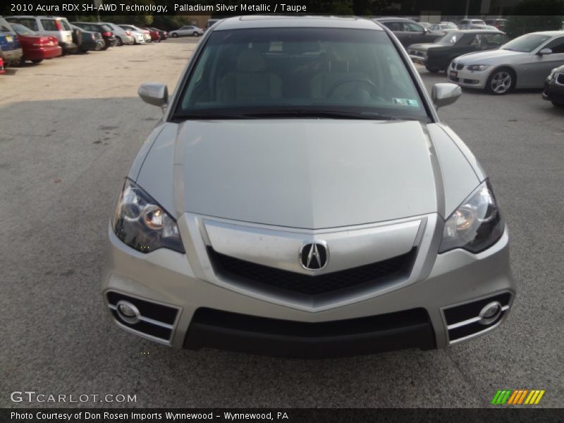 Palladium Silver Metallic / Taupe 2010 Acura RDX SH-AWD Technology