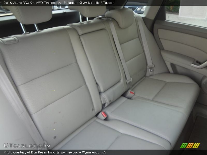 Palladium Silver Metallic / Taupe 2010 Acura RDX SH-AWD Technology