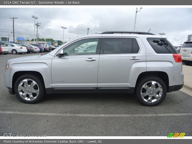 Quicksilver Metallic / Jet Black 2014 GMC Terrain SLT
