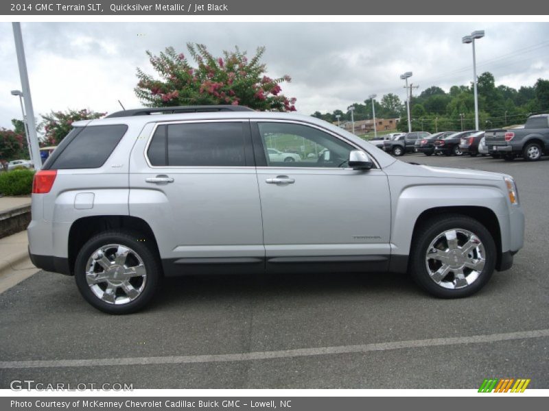 Quicksilver Metallic / Jet Black 2014 GMC Terrain SLT