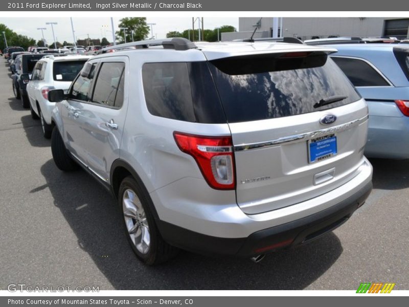 Ingot Silver Metallic / Charcoal Black 2011 Ford Explorer Limited