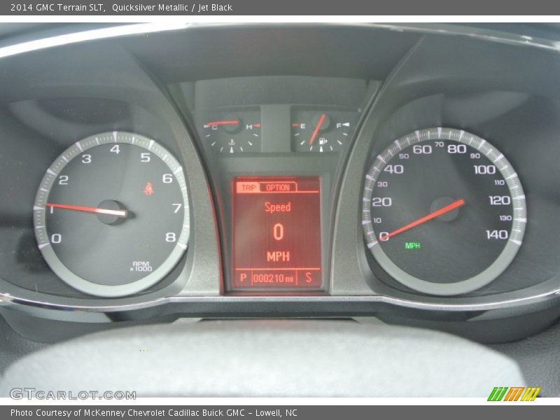Quicksilver Metallic / Jet Black 2014 GMC Terrain SLT