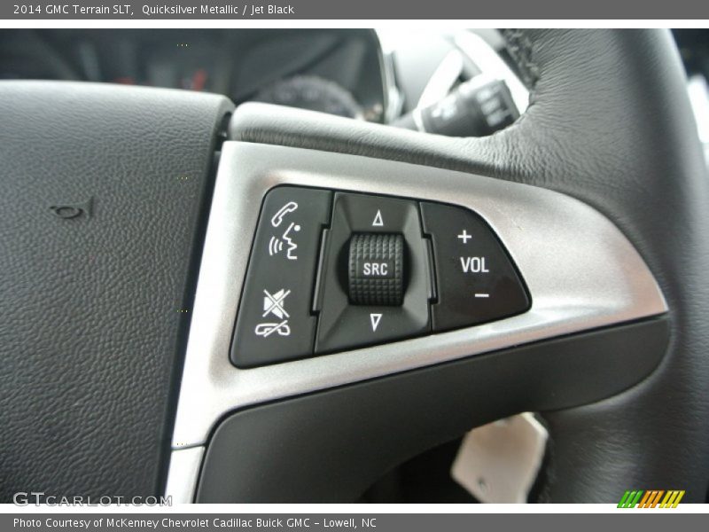 Quicksilver Metallic / Jet Black 2014 GMC Terrain SLT