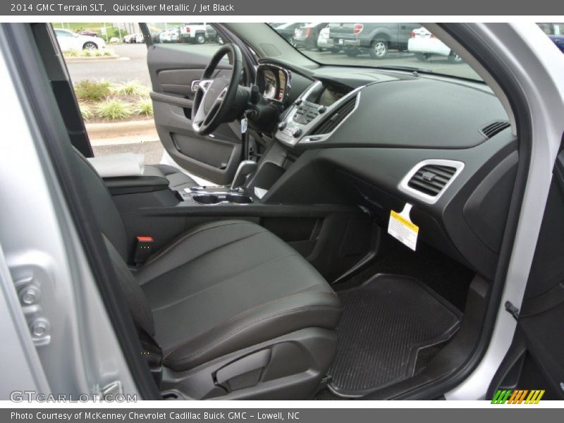 Quicksilver Metallic / Jet Black 2014 GMC Terrain SLT