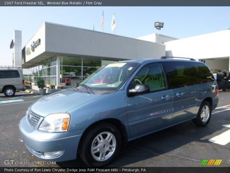 Windveil Blue Metallic / Flint Gray 2007 Ford Freestar SEL