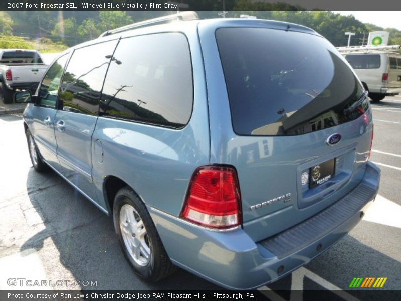 Windveil Blue Metallic / Flint Gray 2007 Ford Freestar SEL
