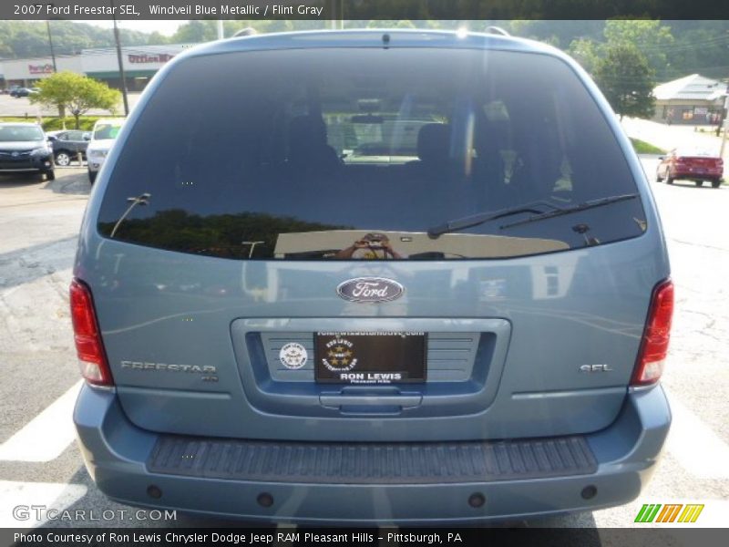Windveil Blue Metallic / Flint Gray 2007 Ford Freestar SEL