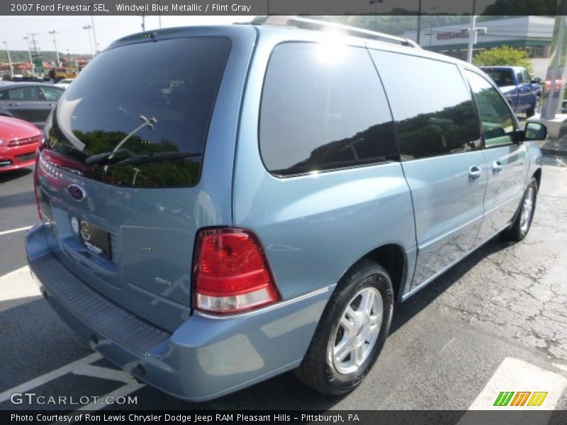 Windveil Blue Metallic / Flint Gray 2007 Ford Freestar SEL