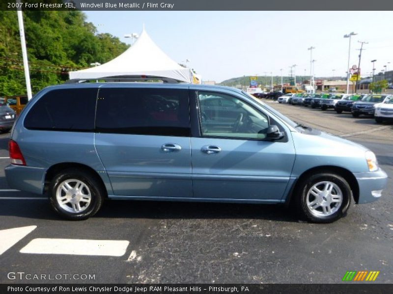 Windveil Blue Metallic / Flint Gray 2007 Ford Freestar SEL