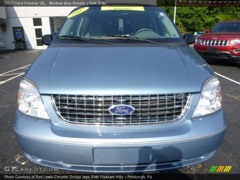 Windveil Blue Metallic / Flint Gray 2007 Ford Freestar SEL