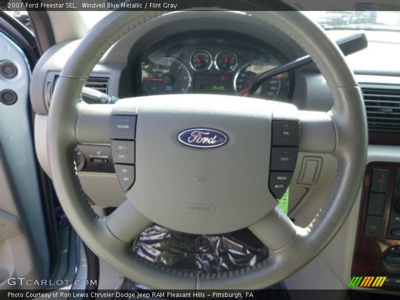 Windveil Blue Metallic / Flint Gray 2007 Ford Freestar SEL