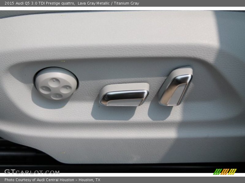 Lava Gray Metallic / Titanium Gray 2015 Audi Q5 3.0 TDI Prestige quattro