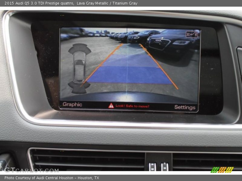 Lava Gray Metallic / Titanium Gray 2015 Audi Q5 3.0 TDI Prestige quattro