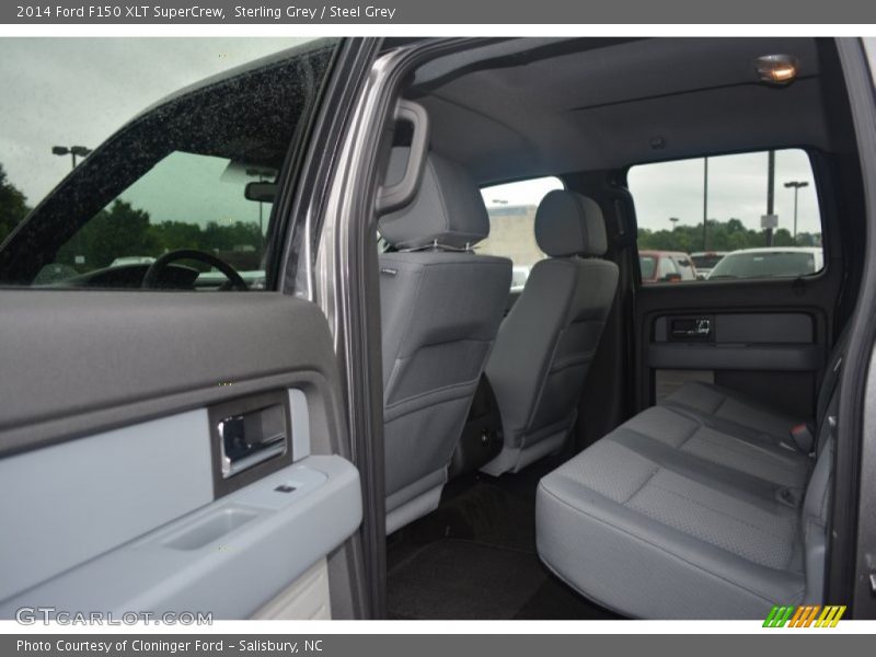 Sterling Grey / Steel Grey 2014 Ford F150 XLT SuperCrew