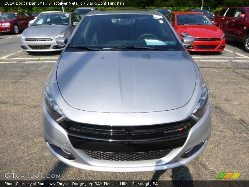 Billet Silver Metallic / Black/Light Tungsten 2014 Dodge Dart SXT