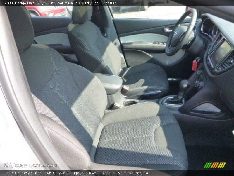 Billet Silver Metallic / Black/Light Tungsten 2014 Dodge Dart SXT