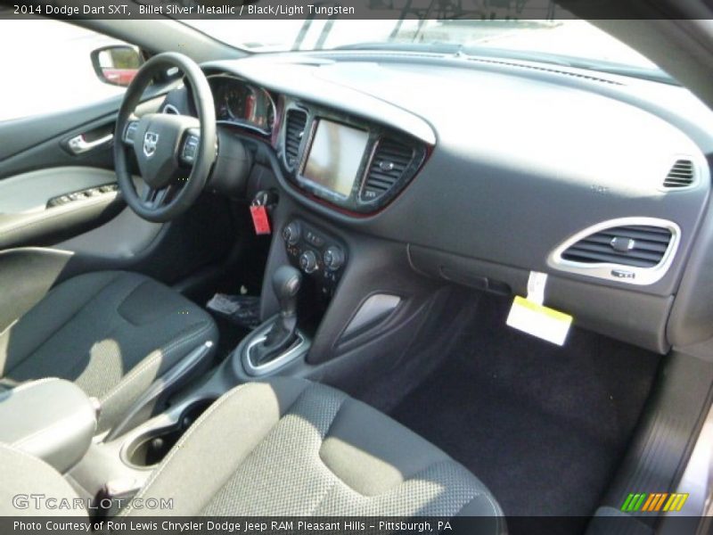 Billet Silver Metallic / Black/Light Tungsten 2014 Dodge Dart SXT