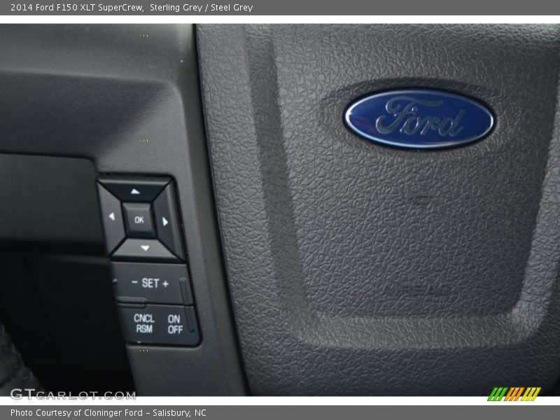 Sterling Grey / Steel Grey 2014 Ford F150 XLT SuperCrew