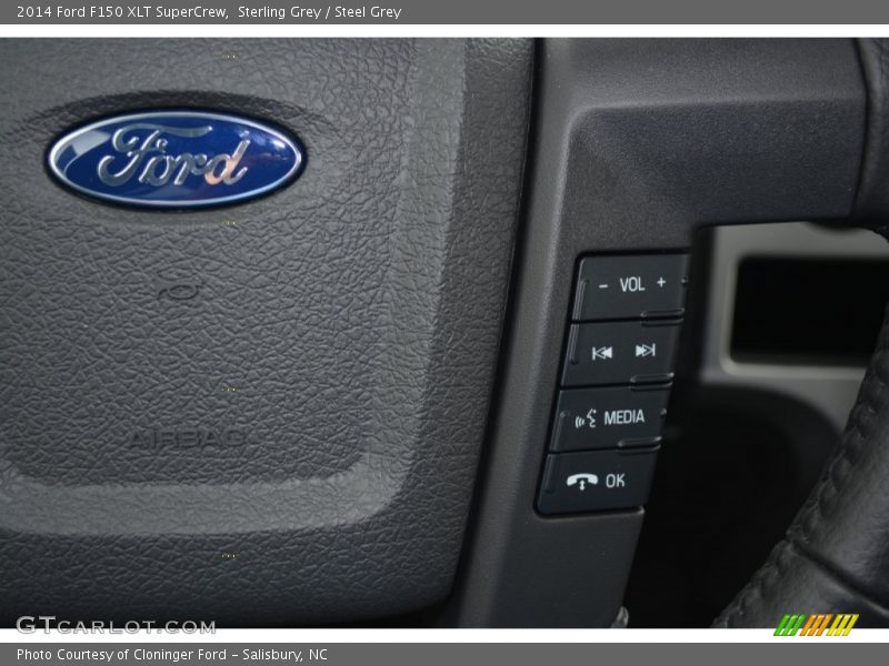 Sterling Grey / Steel Grey 2014 Ford F150 XLT SuperCrew