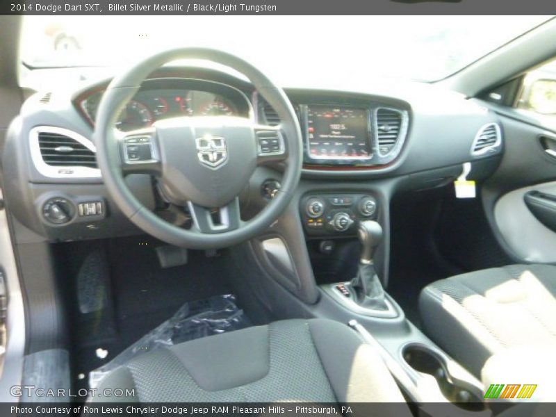 Billet Silver Metallic / Black/Light Tungsten 2014 Dodge Dart SXT