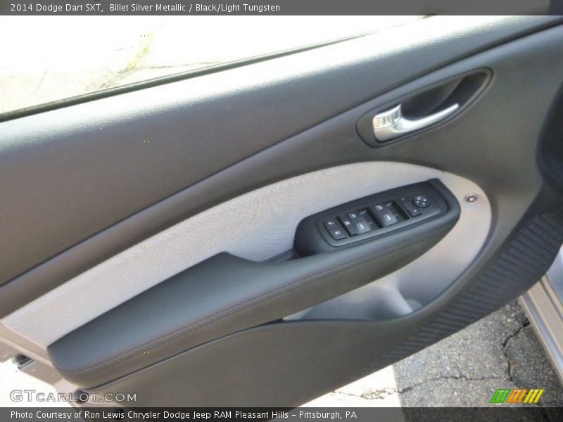 Billet Silver Metallic / Black/Light Tungsten 2014 Dodge Dart SXT