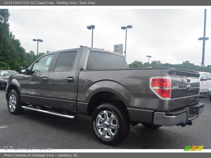 Sterling Grey / Steel Grey 2014 Ford F150 XLT SuperCrew