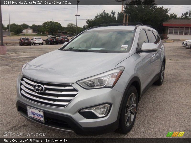 Circuit Silver / Gray 2014 Hyundai Santa Fe GLS