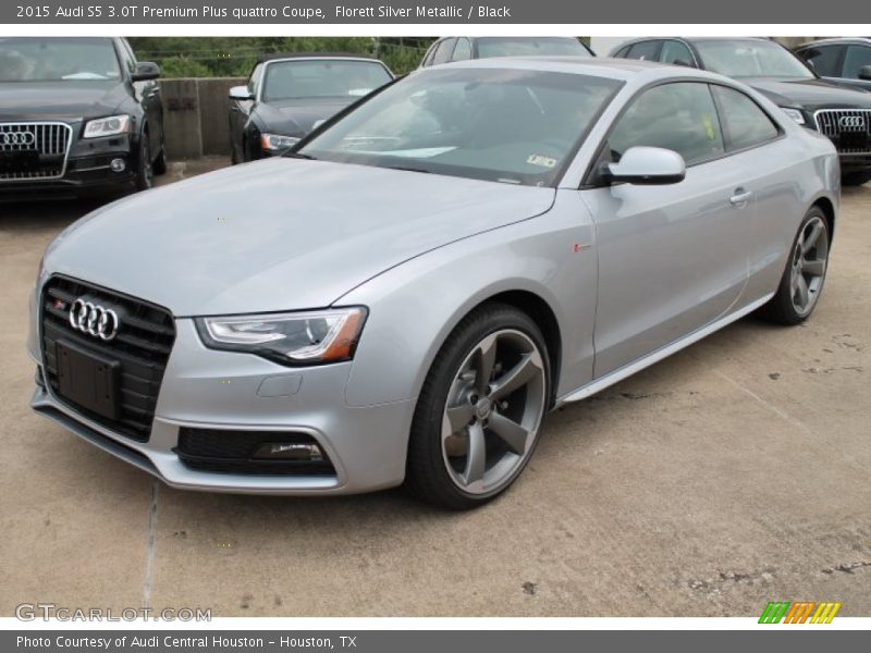 Florett Silver Metallic / Black 2015 Audi S5 3.0T Premium Plus quattro Coupe