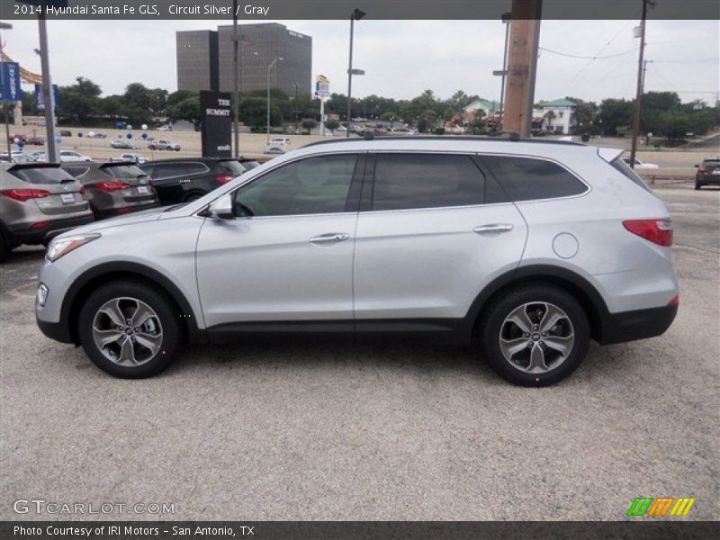 Circuit Silver / Gray 2014 Hyundai Santa Fe GLS