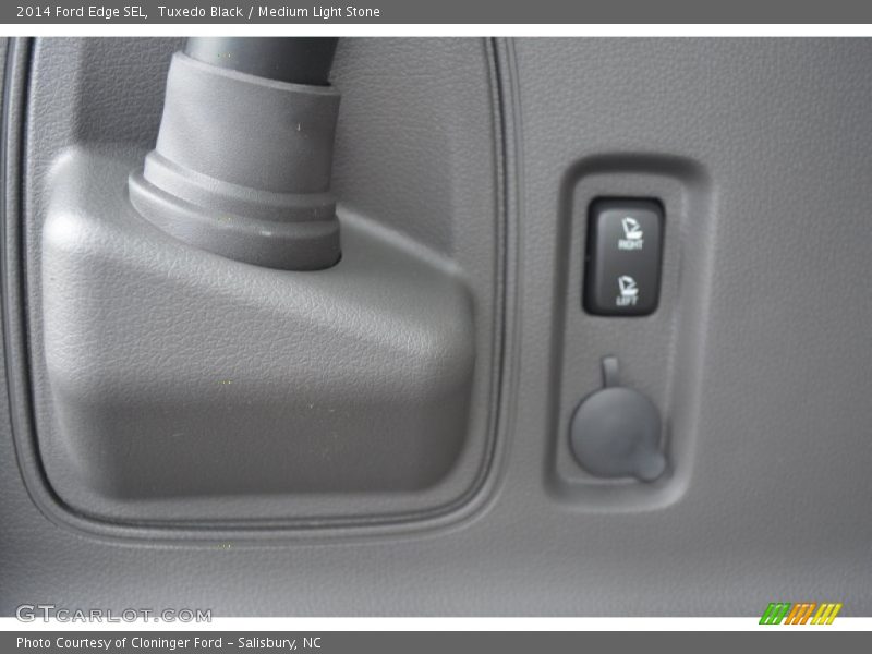 Tuxedo Black / Medium Light Stone 2014 Ford Edge SEL