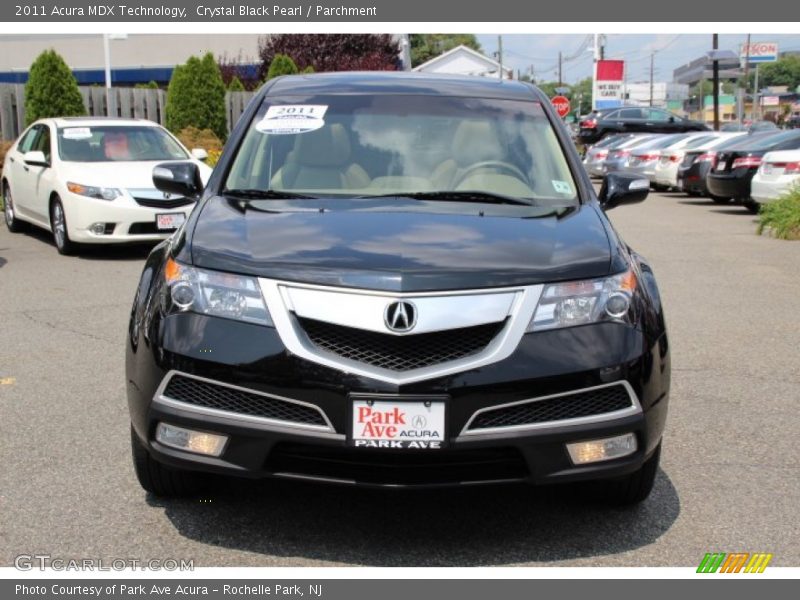Crystal Black Pearl / Parchment 2011 Acura MDX Technology