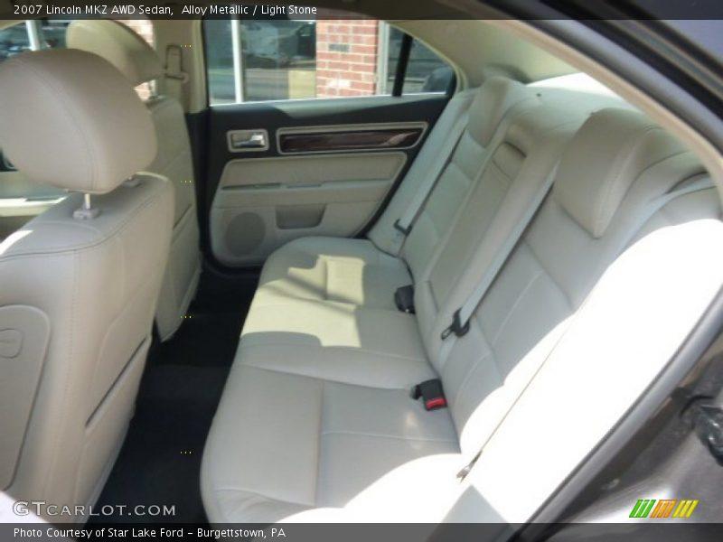 Alloy Metallic / Light Stone 2007 Lincoln MKZ AWD Sedan