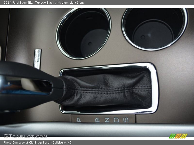 Tuxedo Black / Medium Light Stone 2014 Ford Edge SEL