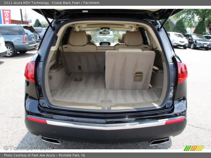 Crystal Black Pearl / Parchment 2011 Acura MDX Technology