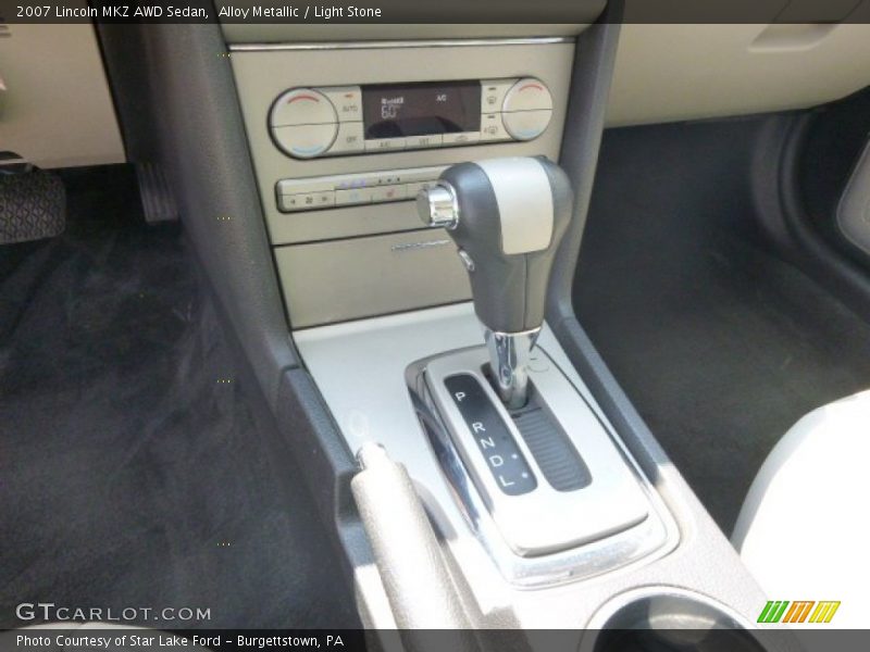 Alloy Metallic / Light Stone 2007 Lincoln MKZ AWD Sedan