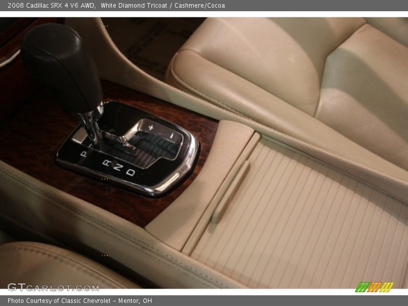 White Diamond Tricoat / Cashmere/Cocoa 2008 Cadillac SRX 4 V6 AWD
