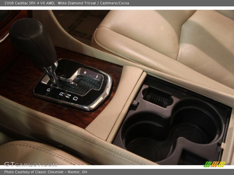 White Diamond Tricoat / Cashmere/Cocoa 2008 Cadillac SRX 4 V6 AWD
