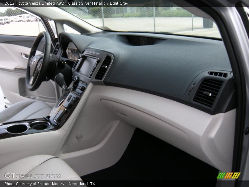Classic Silver Metallic / Light Gray 2013 Toyota Venza Limited AWD