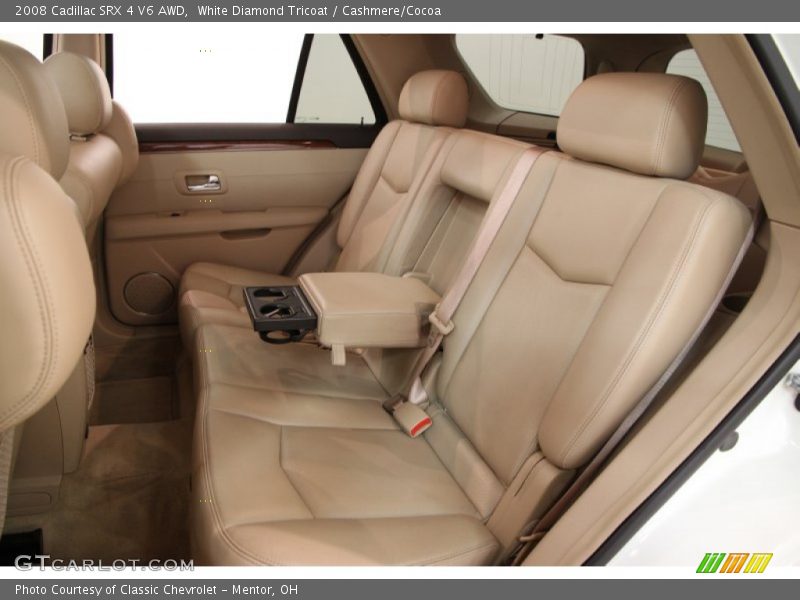 White Diamond Tricoat / Cashmere/Cocoa 2008 Cadillac SRX 4 V6 AWD