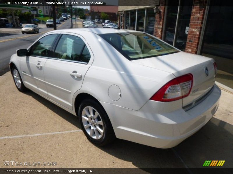 White Suede / Medium Light Stone 2008 Mercury Milan I4