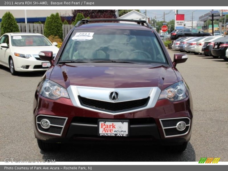 Basque Red Pearl / Taupe 2011 Acura RDX SH-AWD