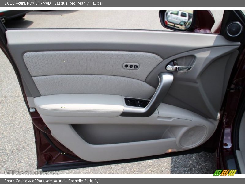 Basque Red Pearl / Taupe 2011 Acura RDX SH-AWD