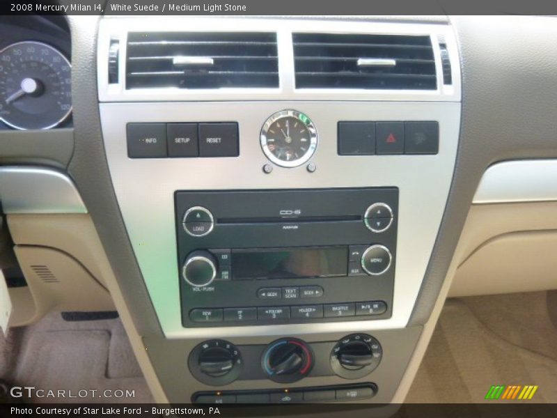 White Suede / Medium Light Stone 2008 Mercury Milan I4