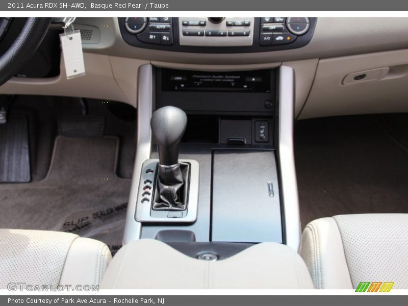Basque Red Pearl / Taupe 2011 Acura RDX SH-AWD